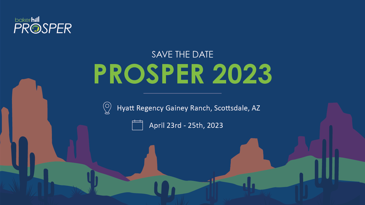 Baker Hill Prosper 2024 Schedule Piper Marris